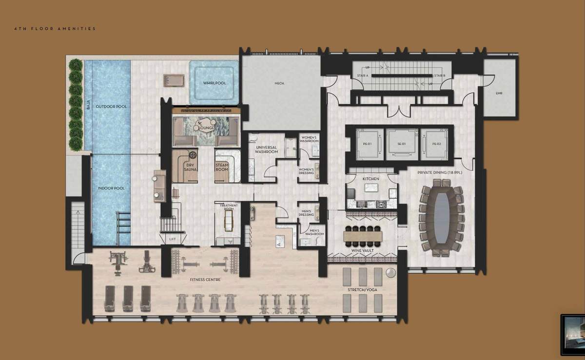 4th Floor Amenities