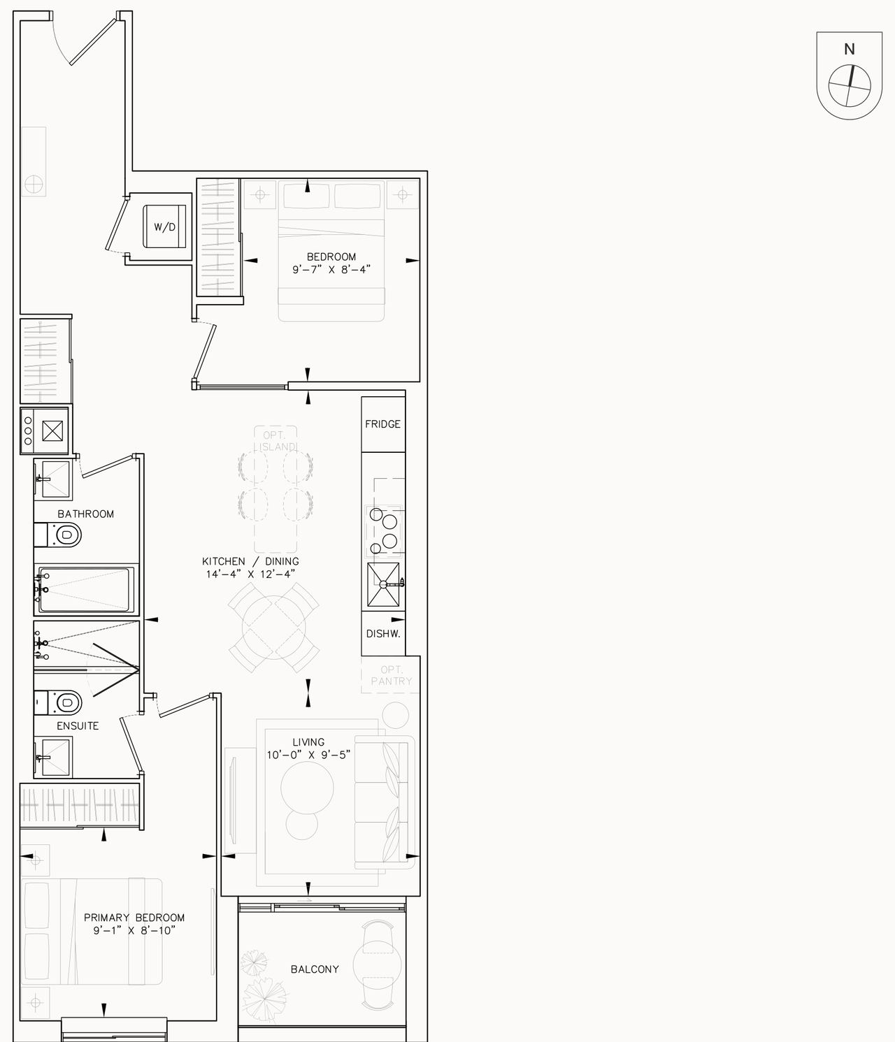 Plan 820 floor plan