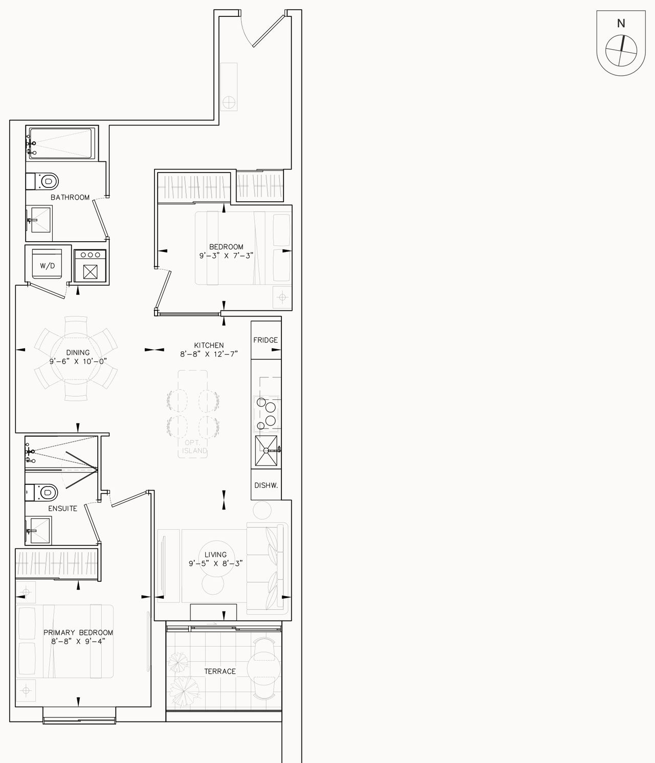 Plan 821 floor plan