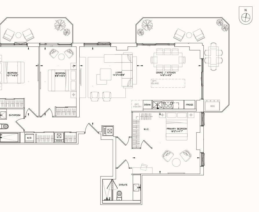 Combo 916 + 917 floor plan