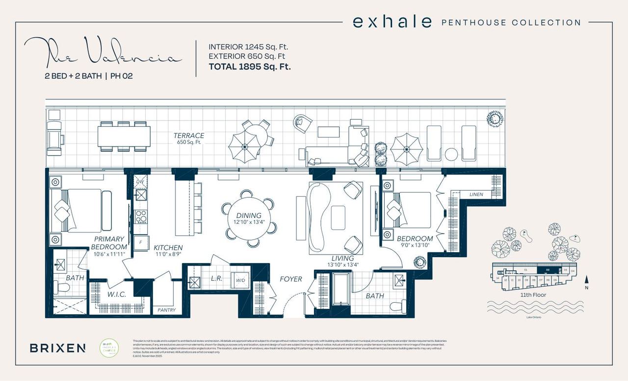 The Valencia floor plan