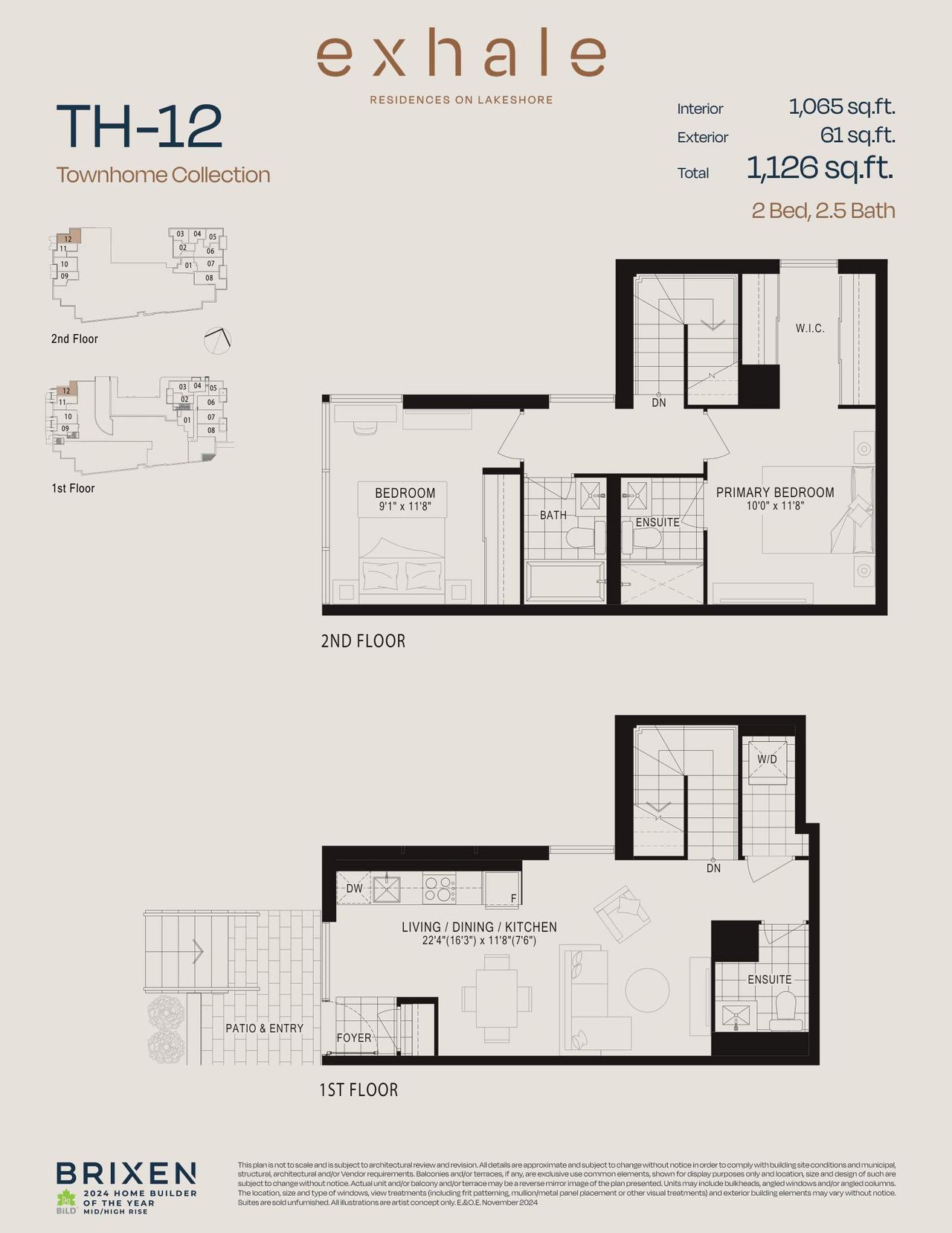 TH-12 floor plan
