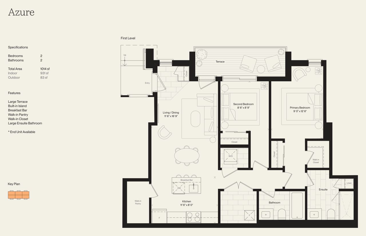 Azure floor plan