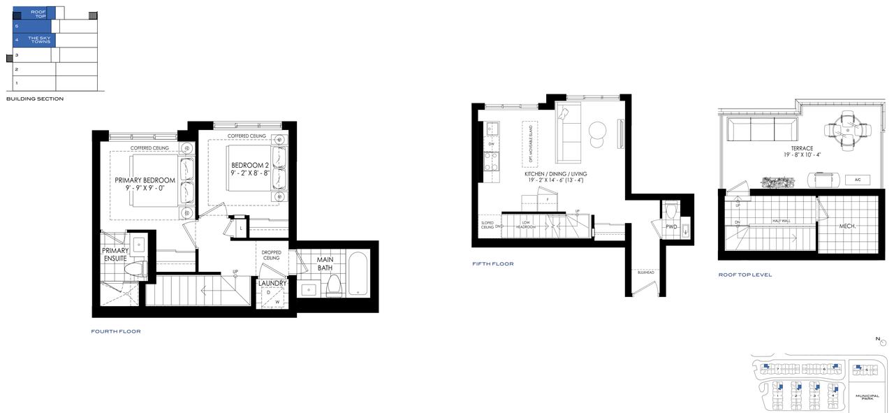 The Sky Towns 1106 floor plan