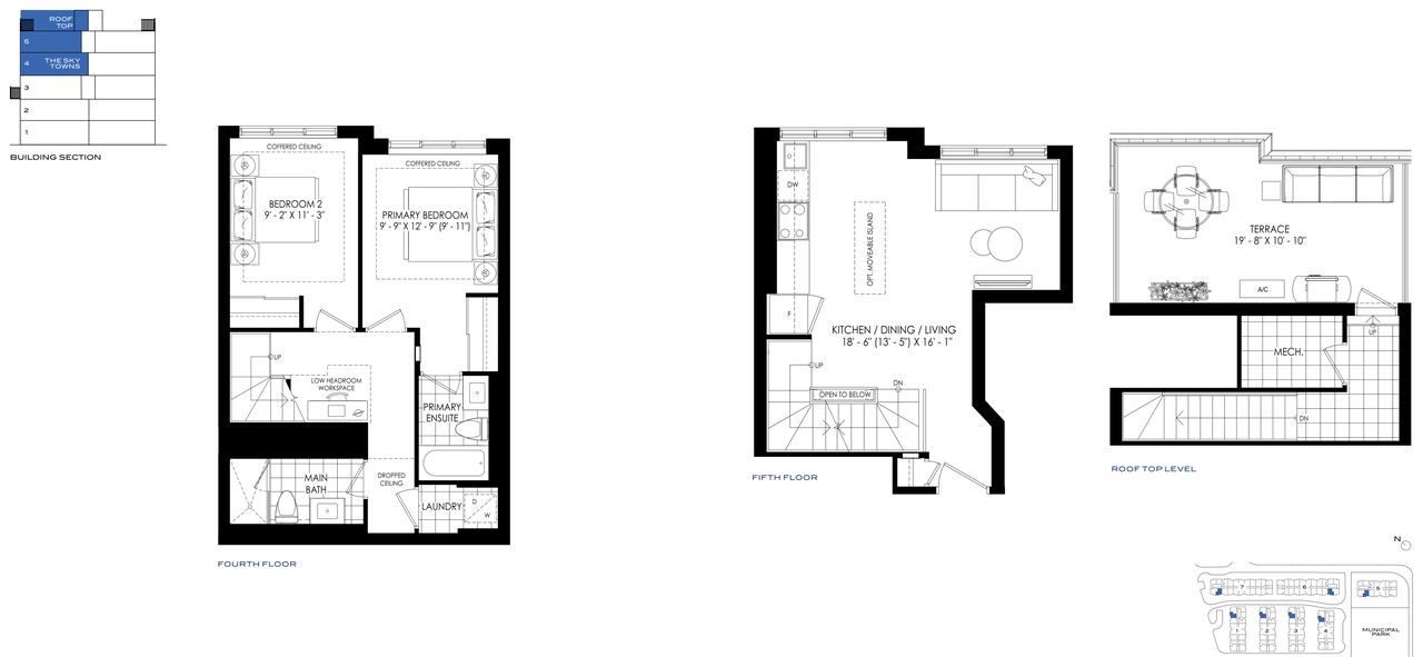 The Sky Towns 1138 floor plan