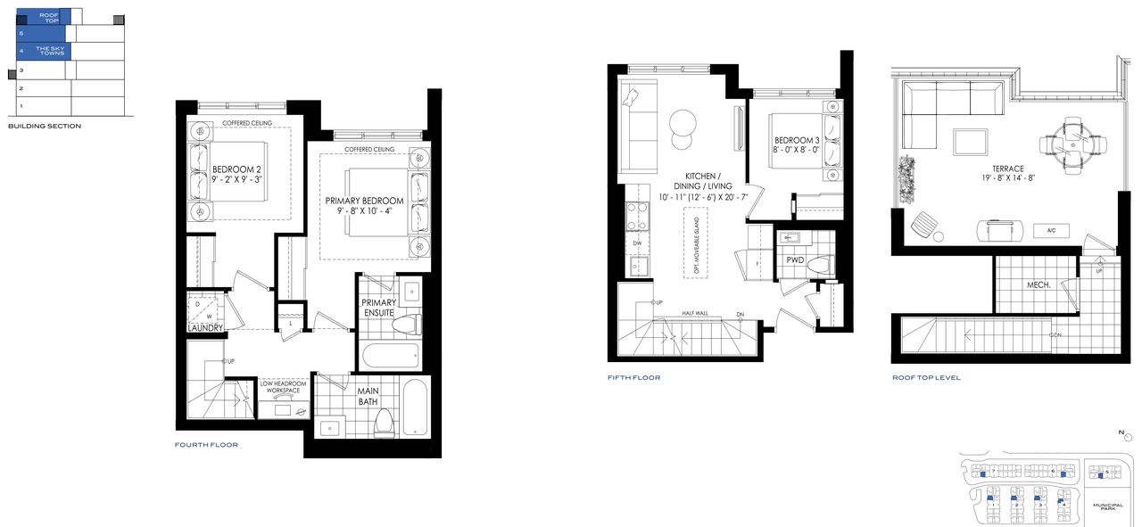 The Sky Towns 1142 floor plan