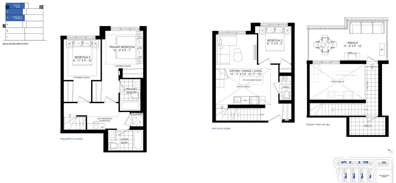 The Sky Towns 1238 floor plan