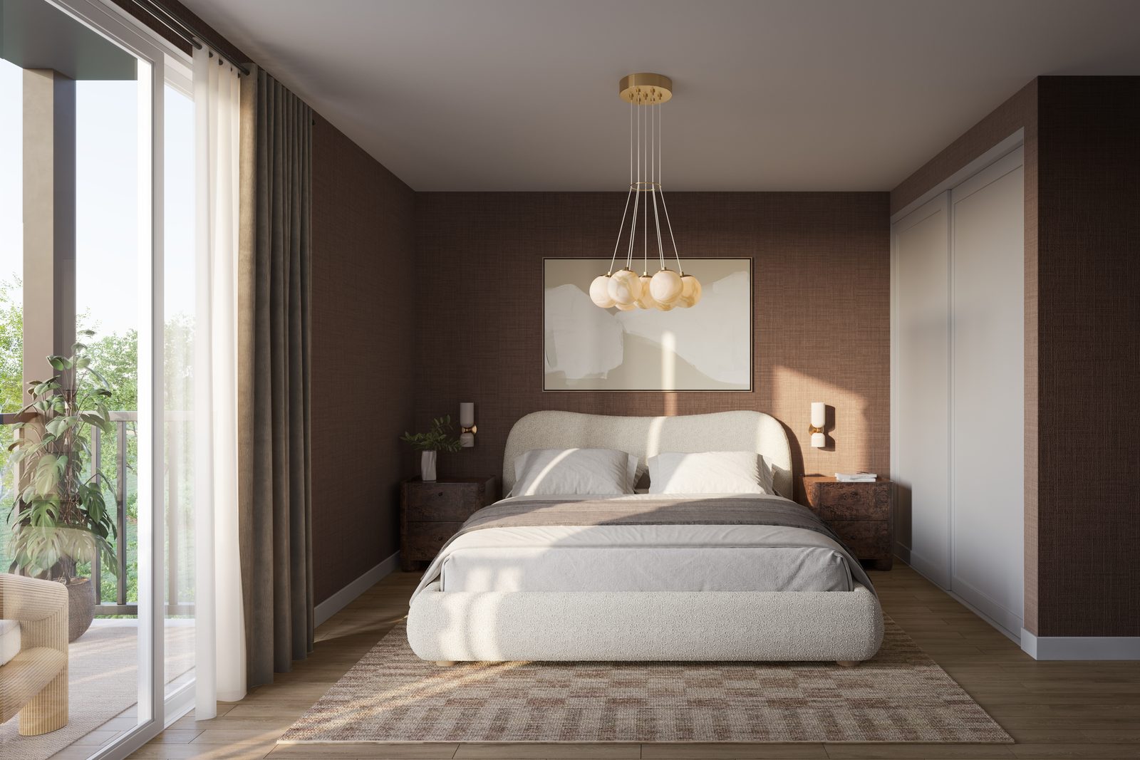 Aura Lakeview Village Towns main bedroom interior