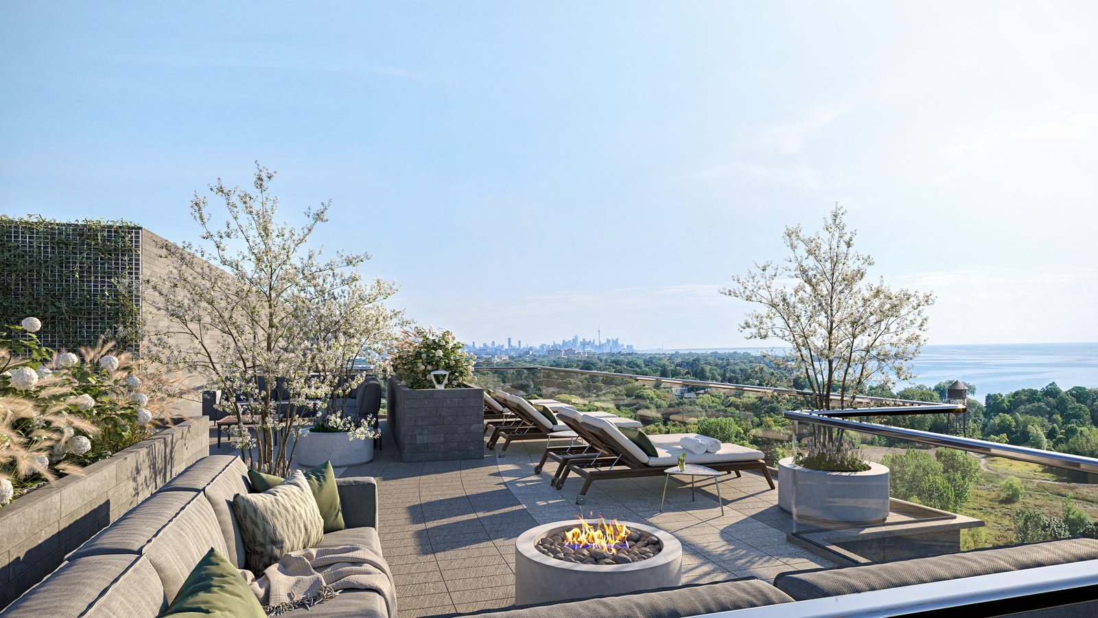 Rooftop terrace