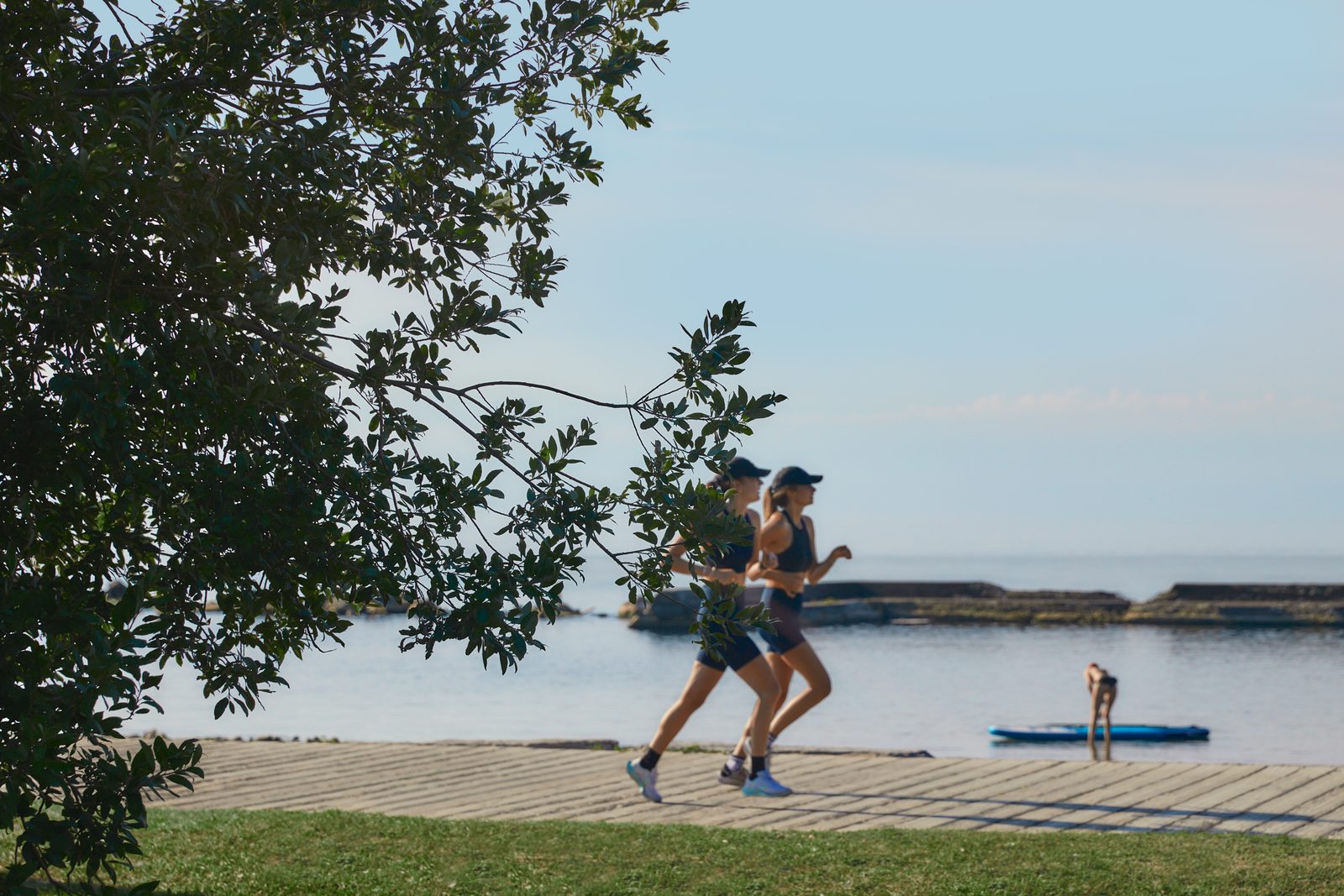 The waterfront trail at Lakeview Village