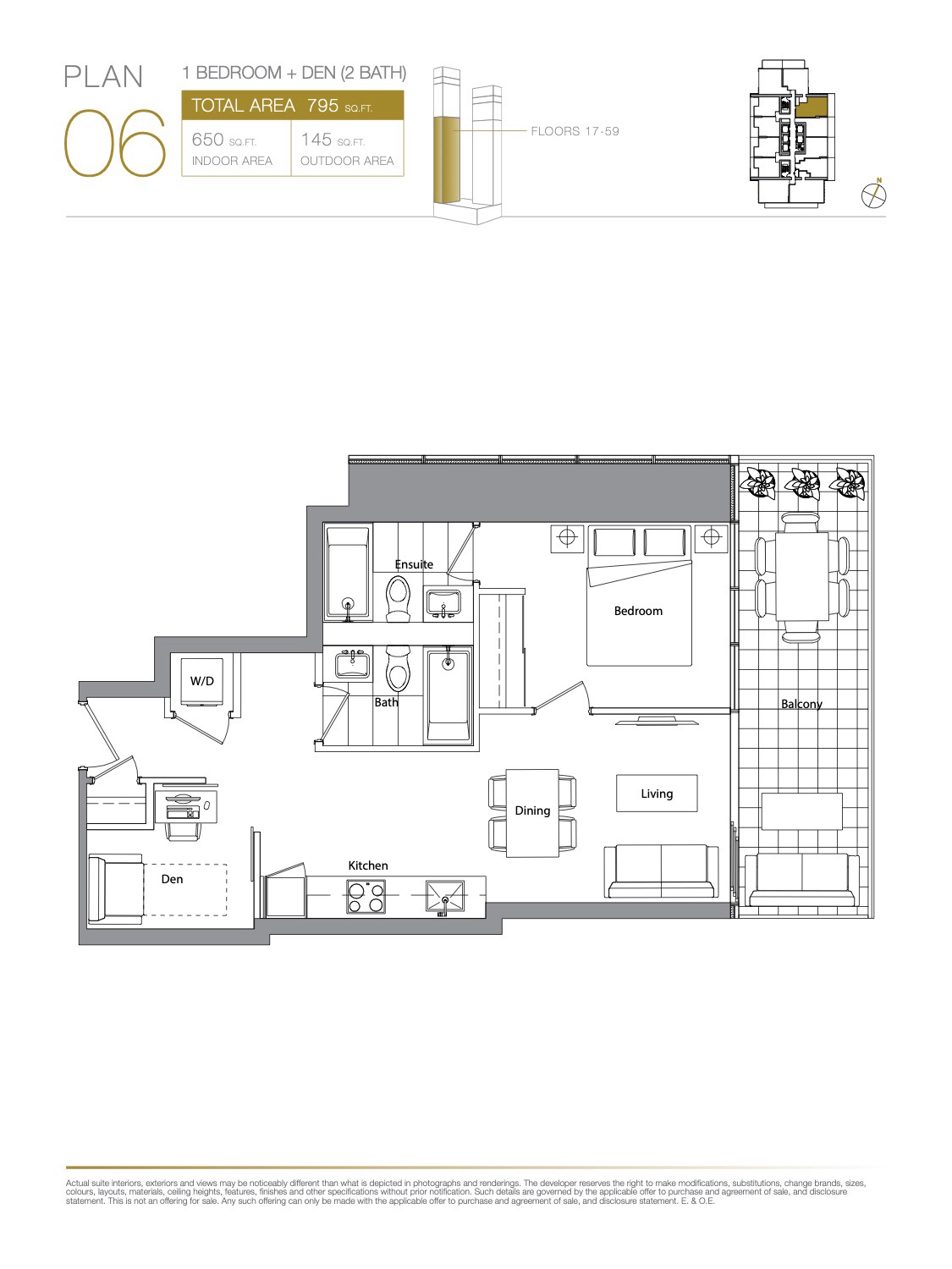 Suite 2706 · Plan 06 Floor Plan