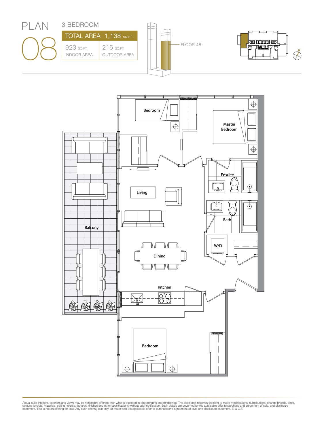 Suite 4808 Floor Plan