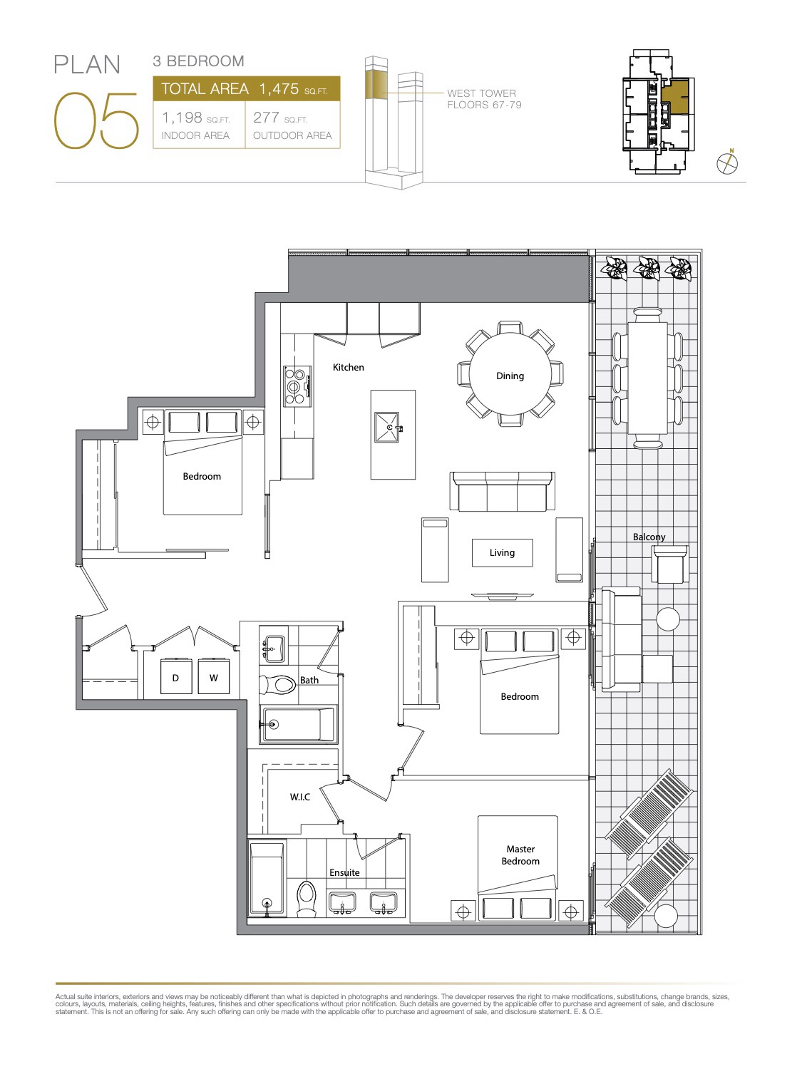 Suite 7805 · Plan 05 Floor Plan