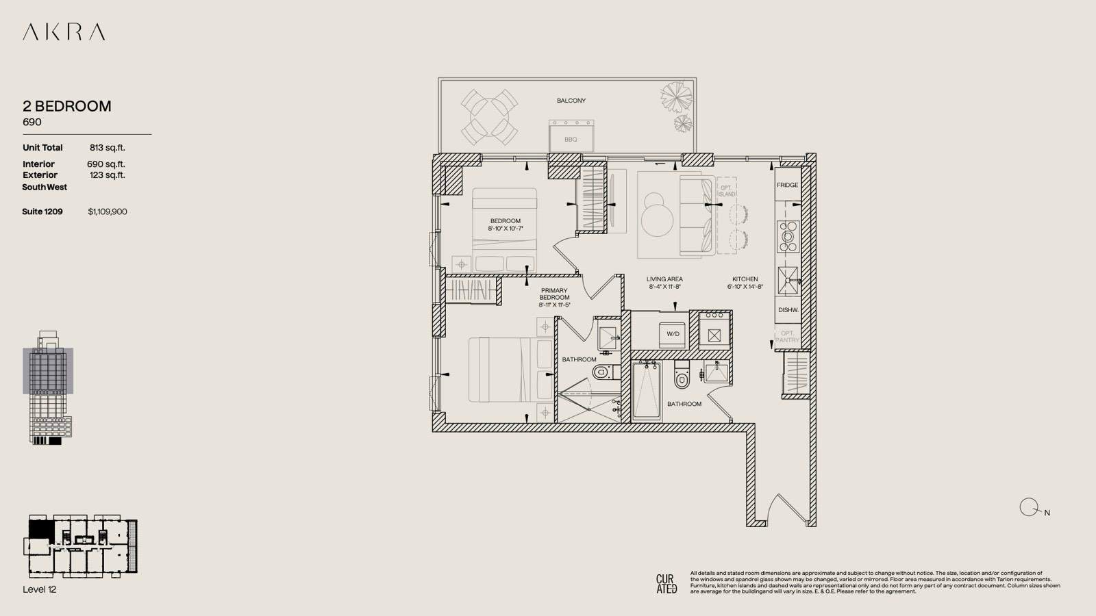 Suite 1209 Floor Plan