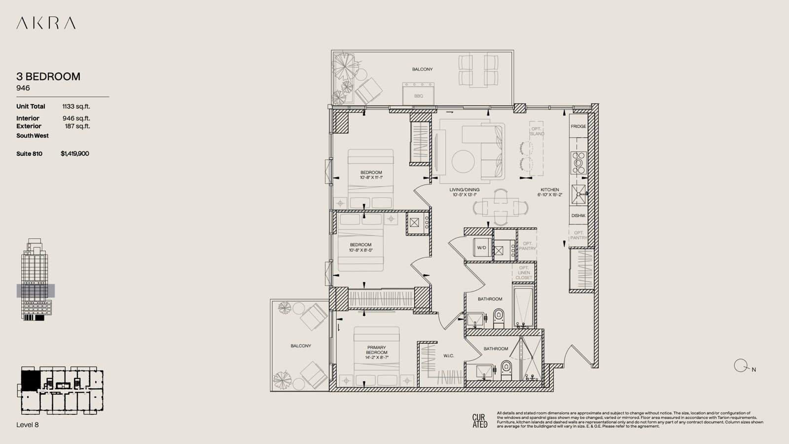 Suite 810 Floor Plan