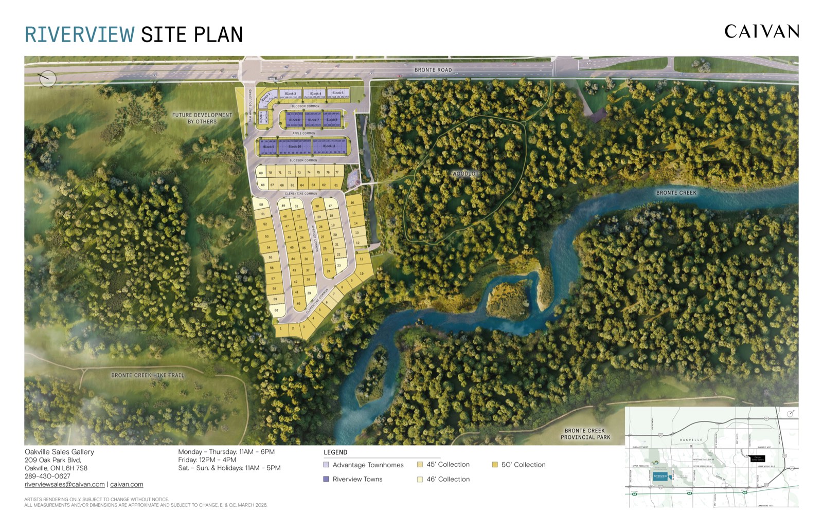 Caivan Riverview site plan