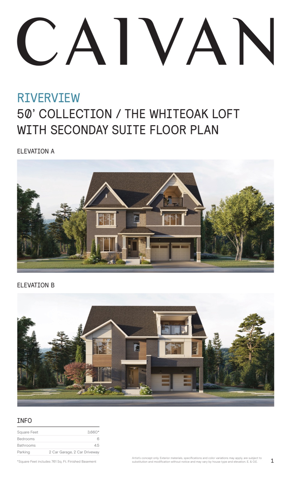 The Whiteoak Loft with Secondary Suite