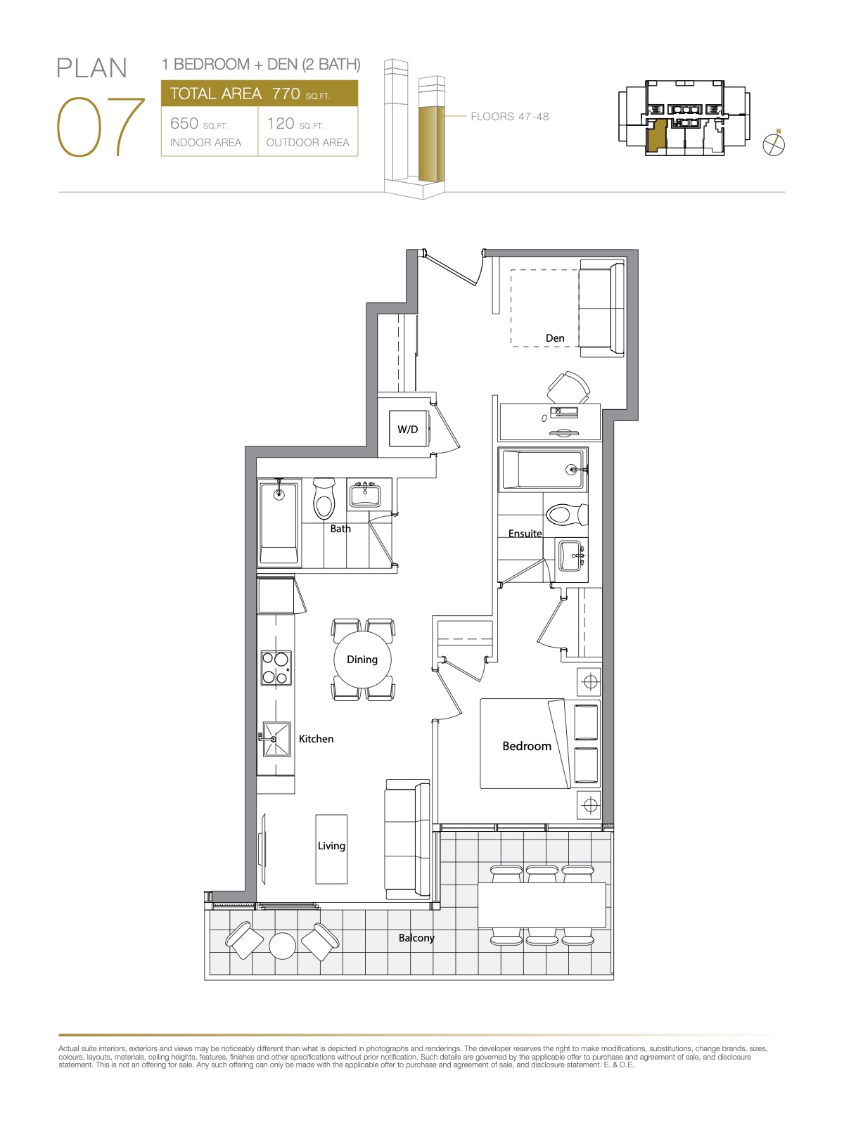 Suite 4807 Floor Plan
