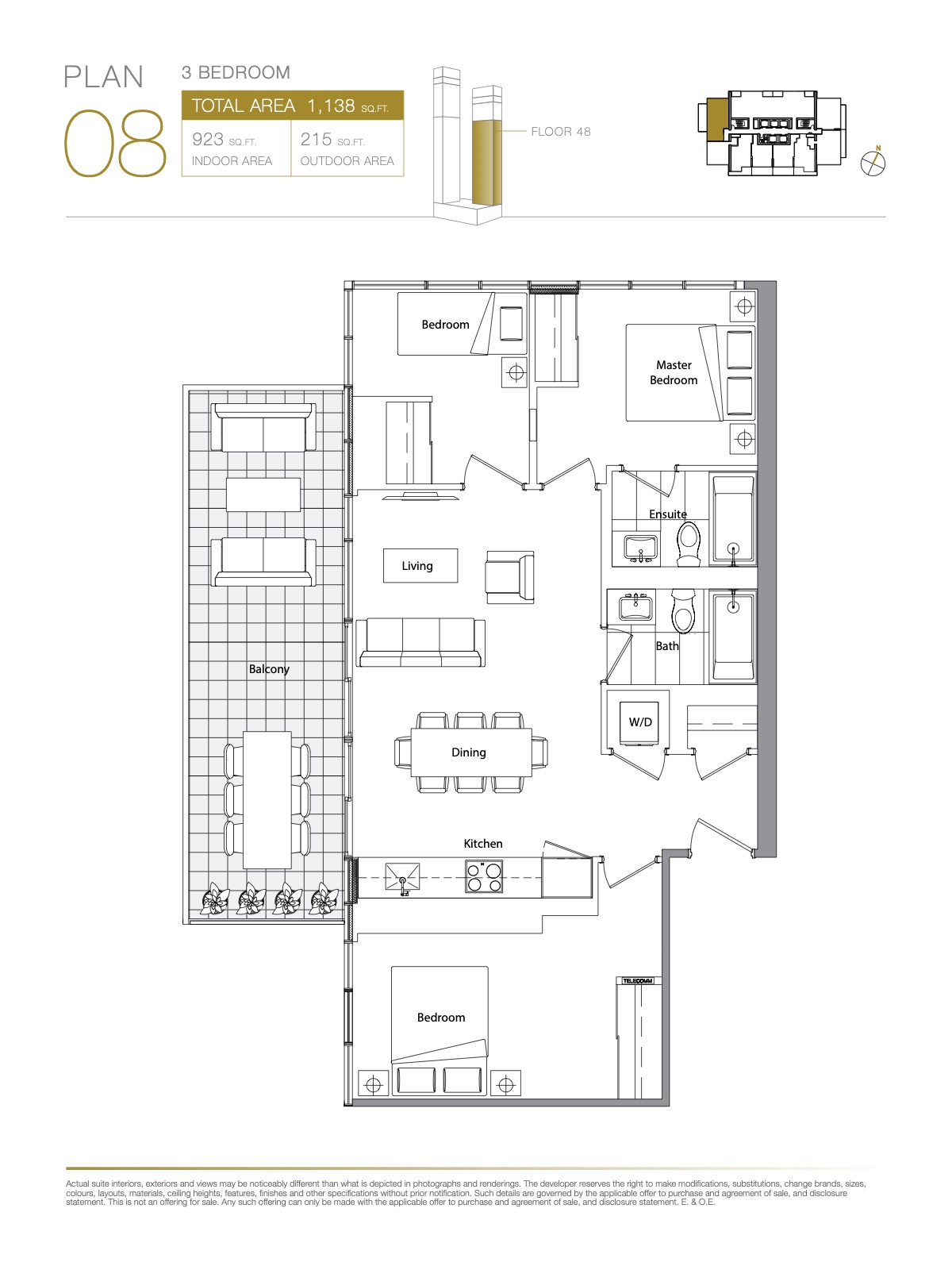 Suite 4808 Floor Plan