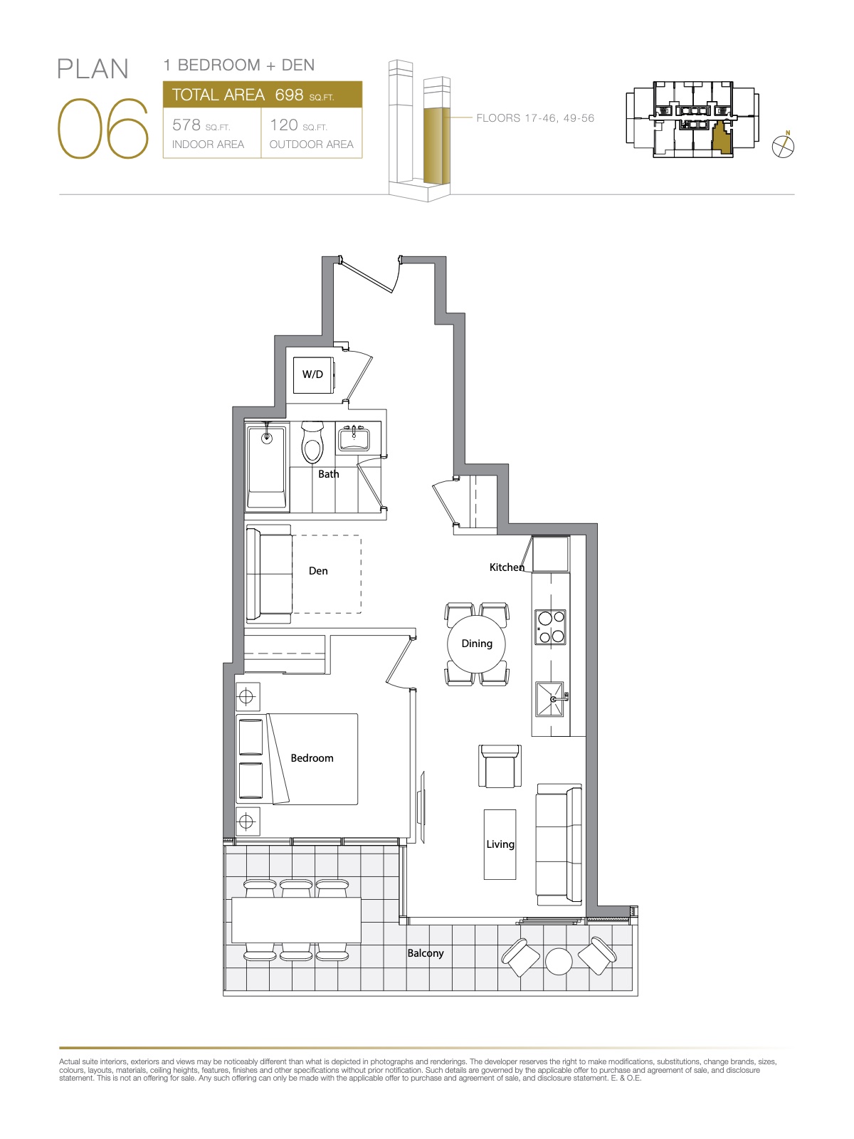 Suite 5606 Floor Plan