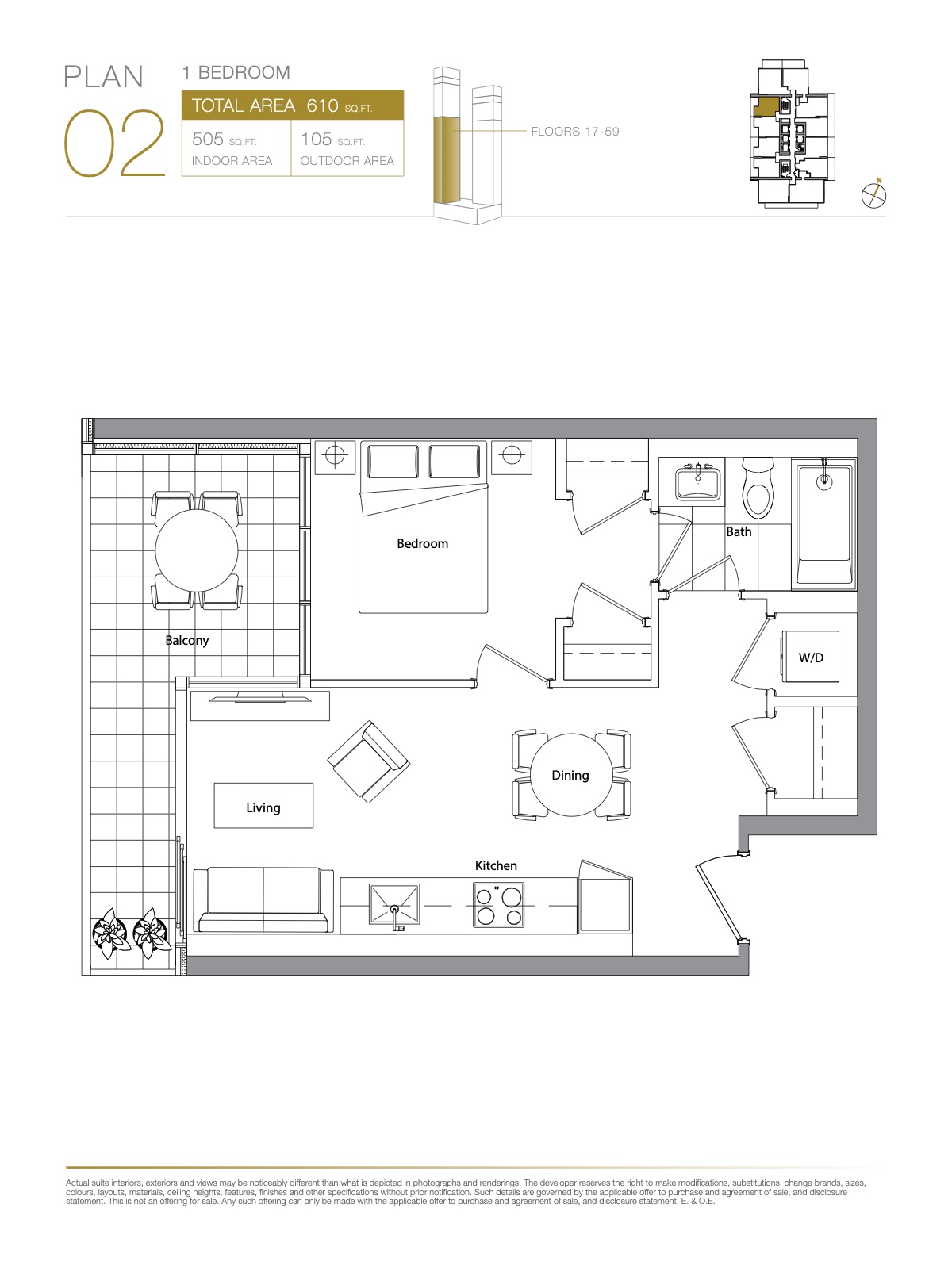 Suite 3302 Floor Plan
