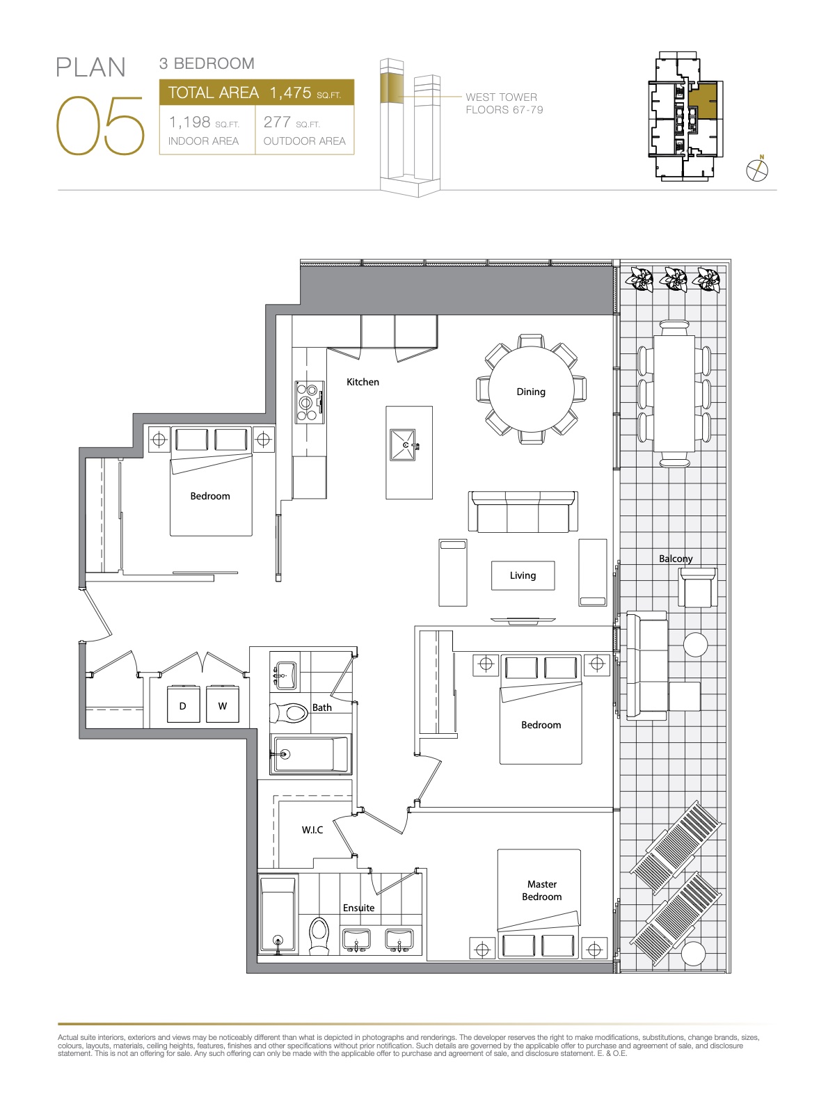 Suite 7905 Floor Plan