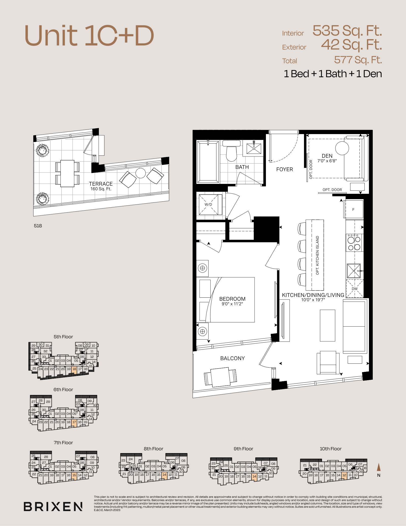 Suite 1C+D Floor Plan