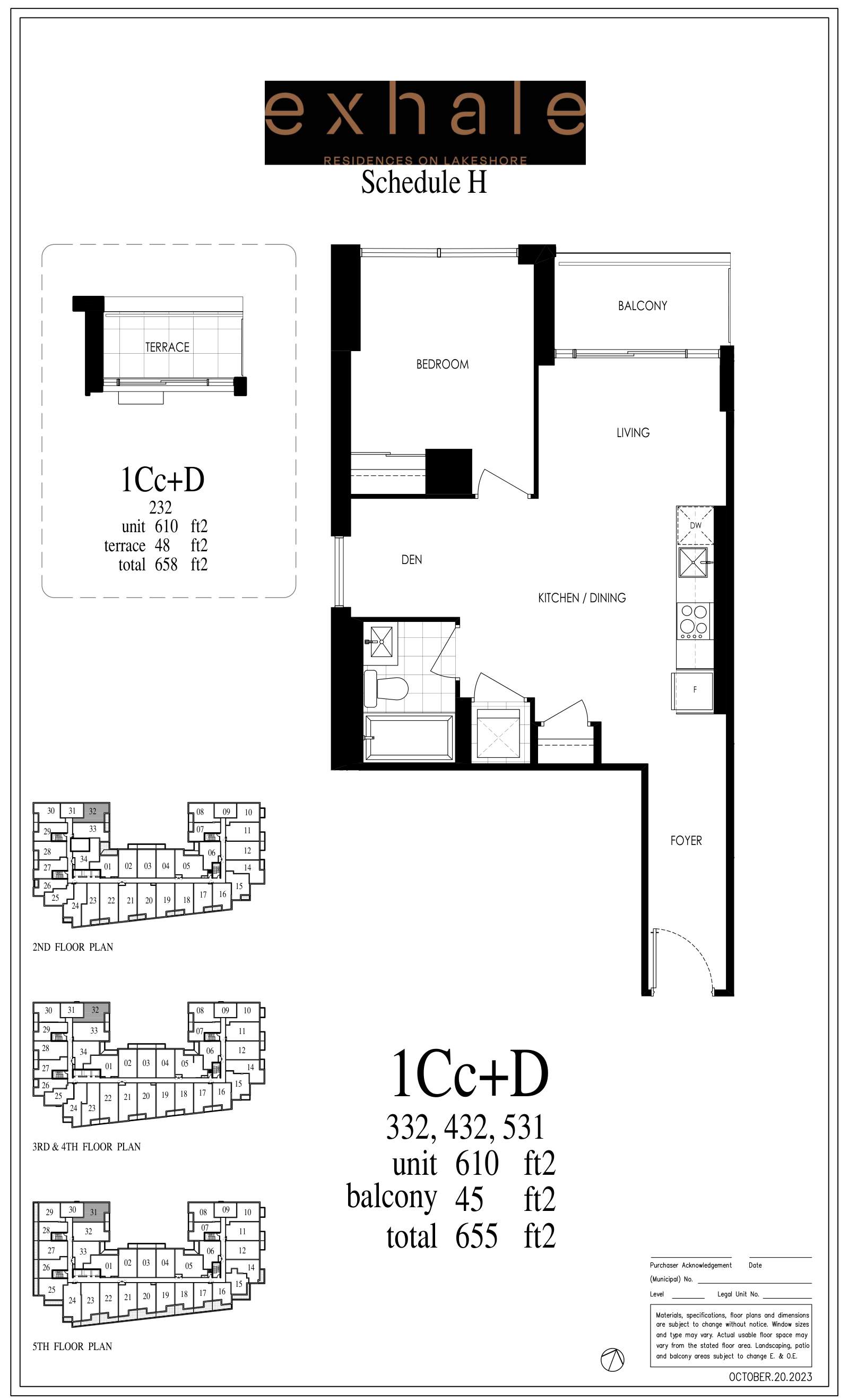 Suite 1CC+D Floor Plan