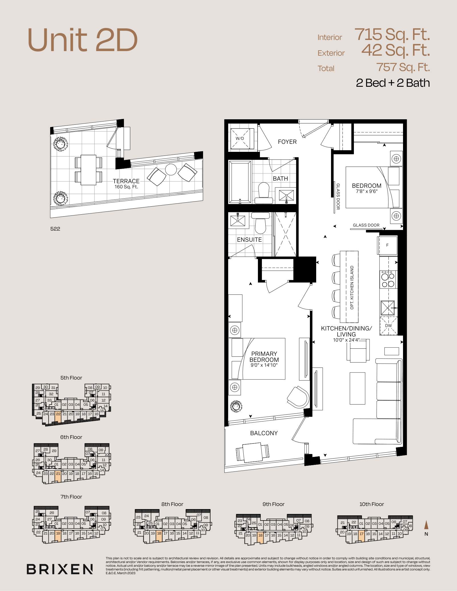 Suite 2D Floor Plan