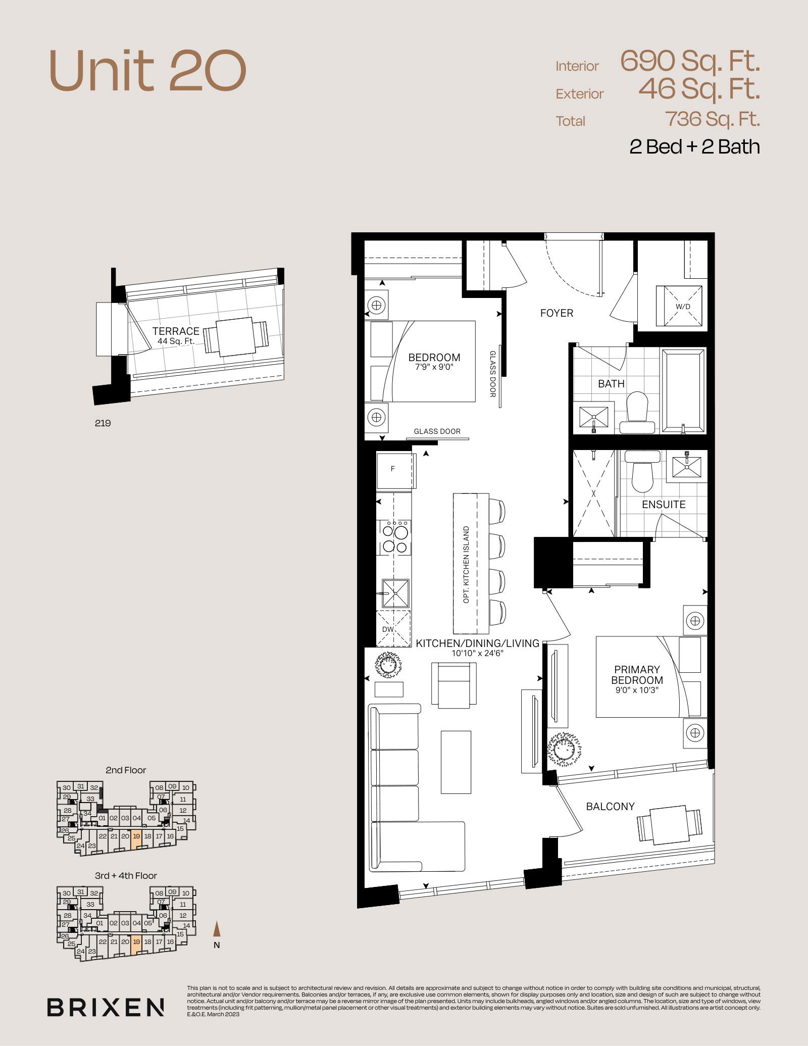 Suite 2O Floor Plan