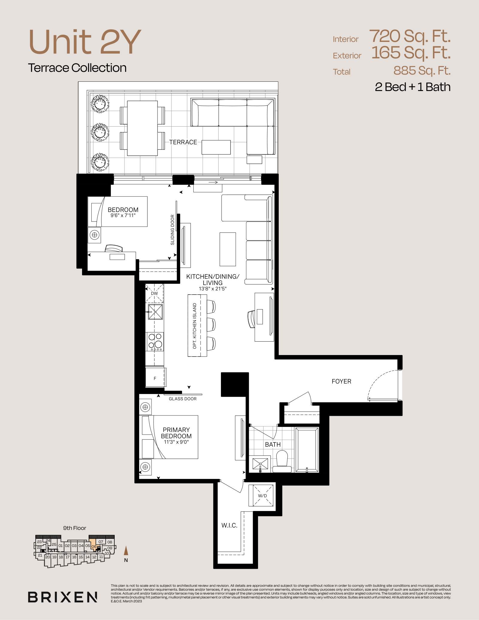 Suite 2Y Floor Plan