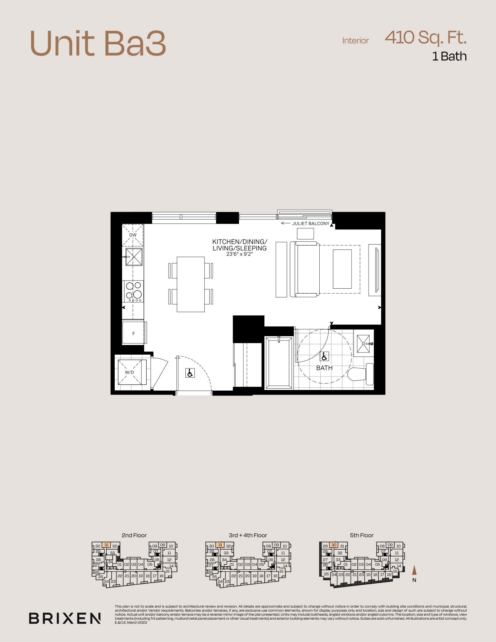 Suite BB Floor Plan