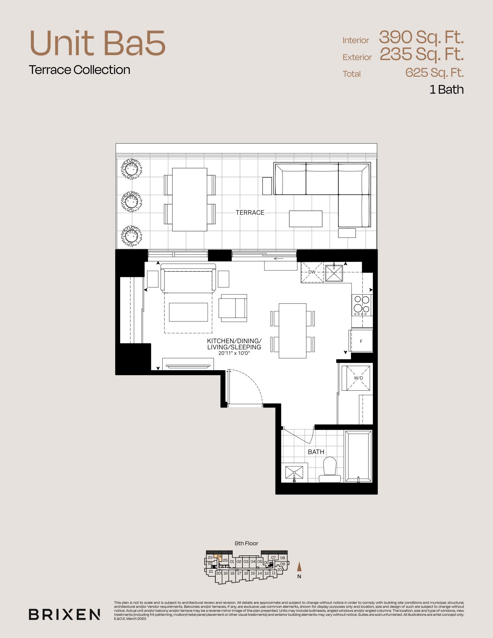 Suite BA Floor Plan