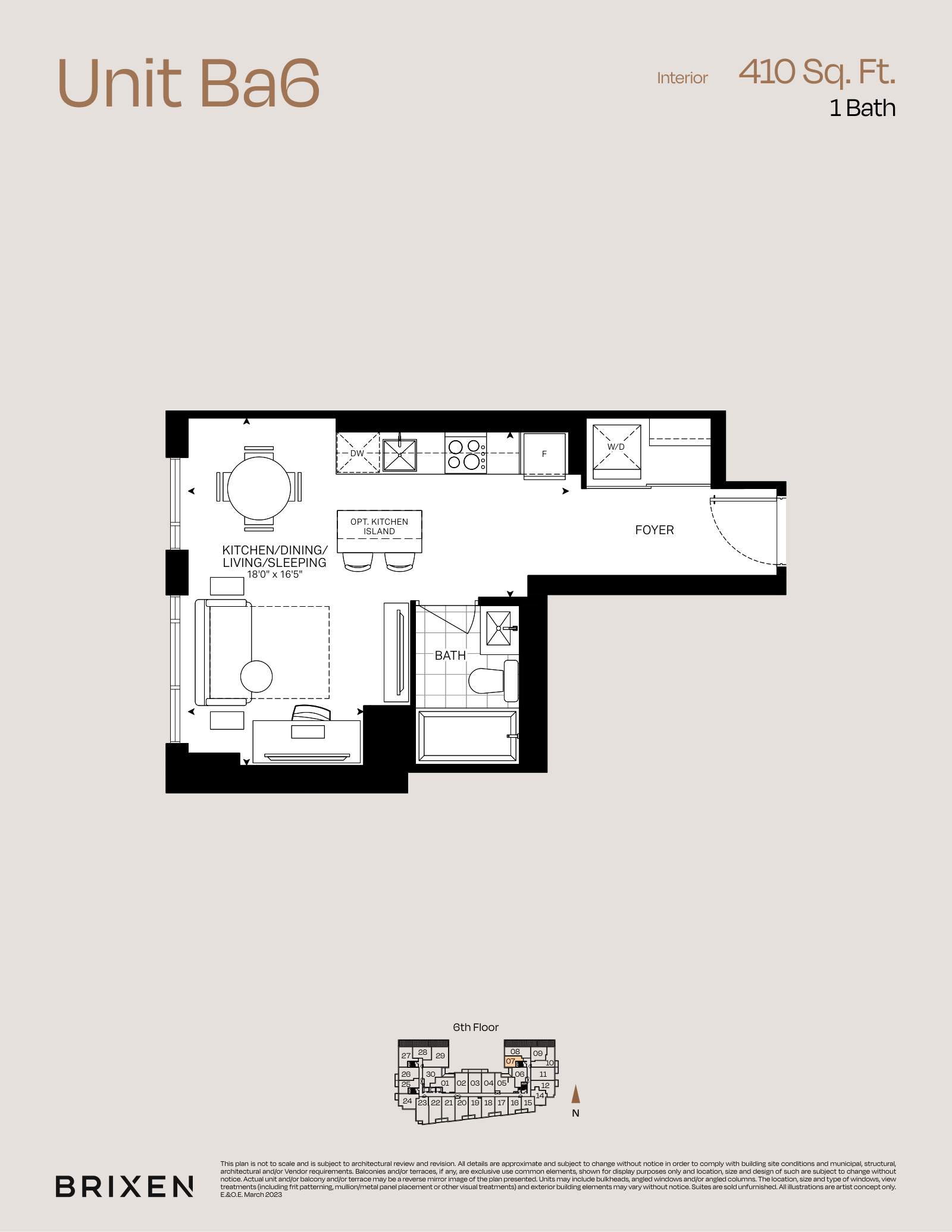 Suite BB2 Floor Plan