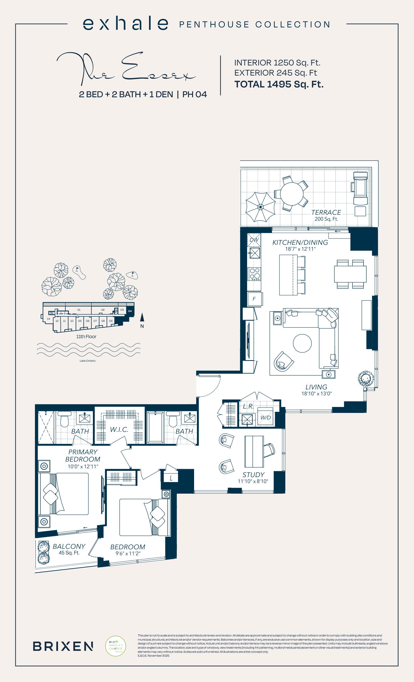 The Essex Floor Plan
