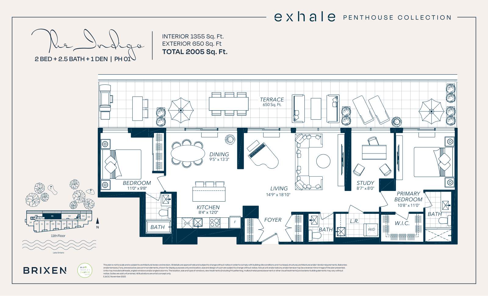 The Indigo Floor Plan