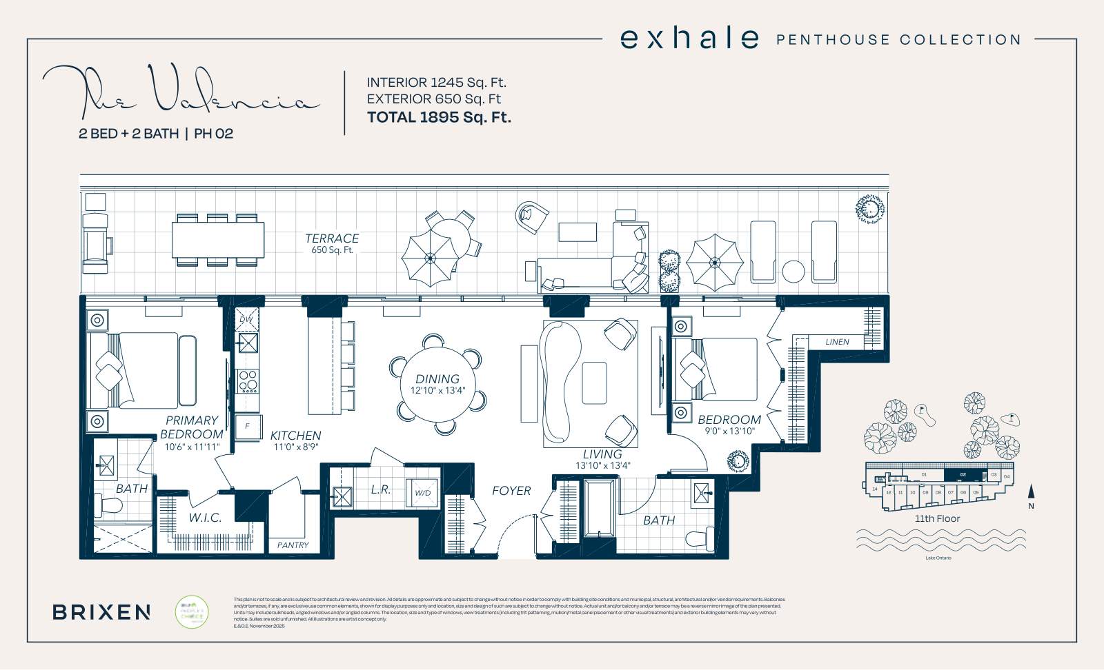 The Valencia Floor Plan