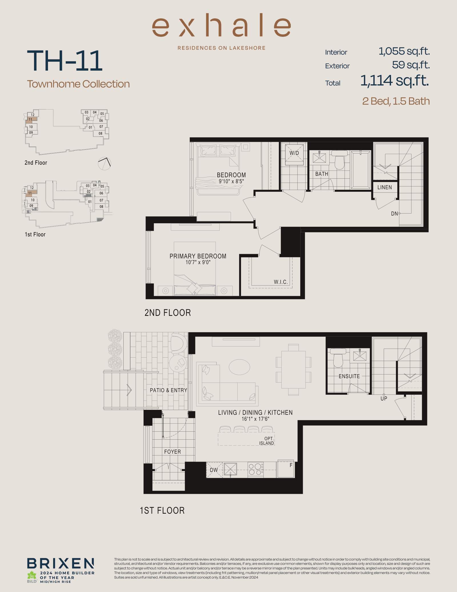 Townhome 10 Floor Plan