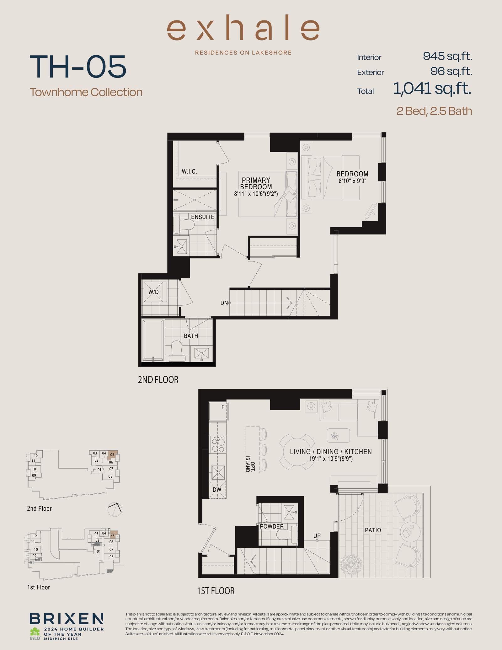 Townhome 4 Floor Plan