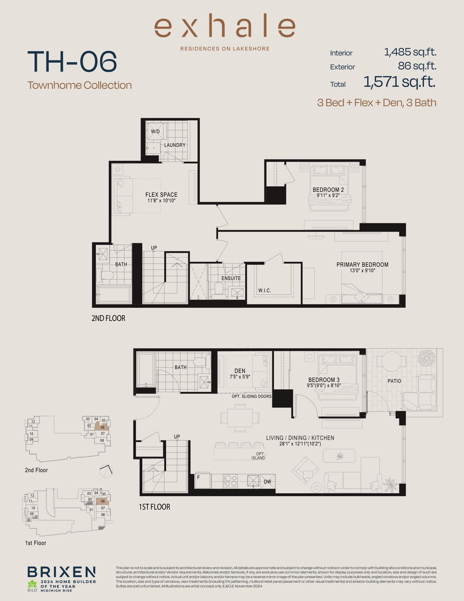 Townhome 5 Floor Plan