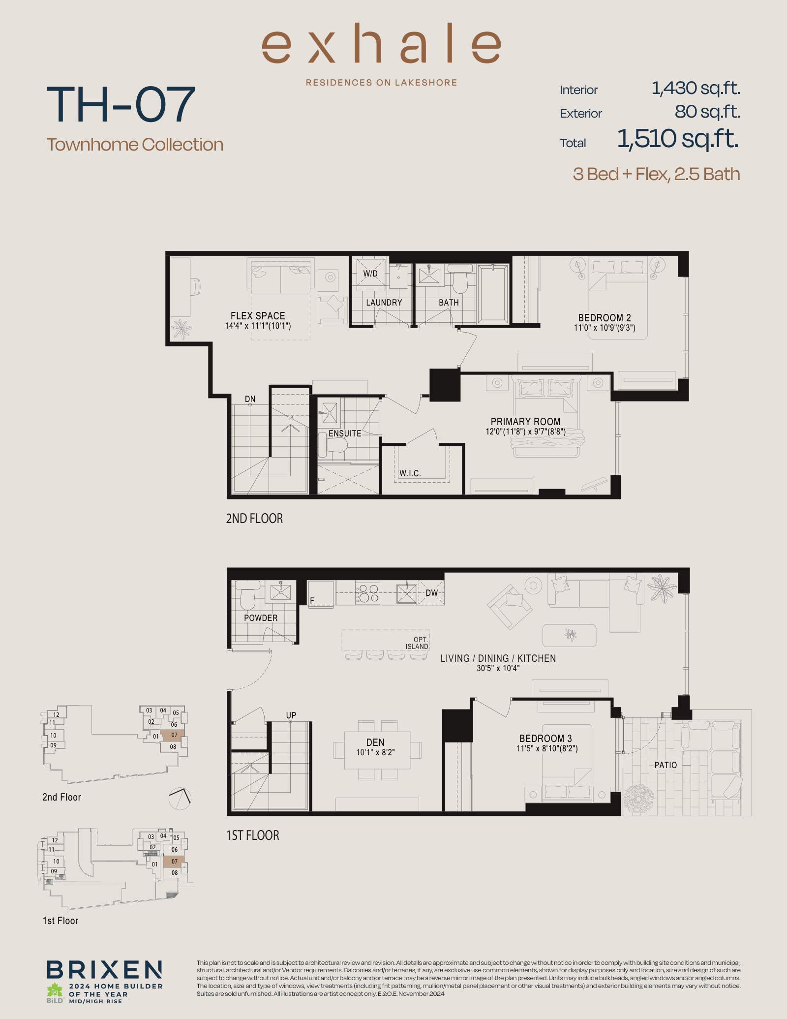 Townhome 6 Floor Plan