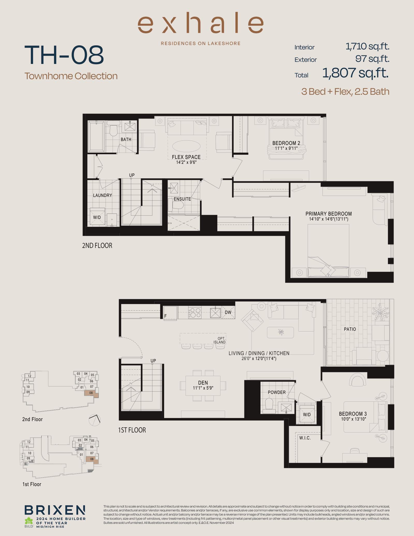 Townhome 7 Floor Plan