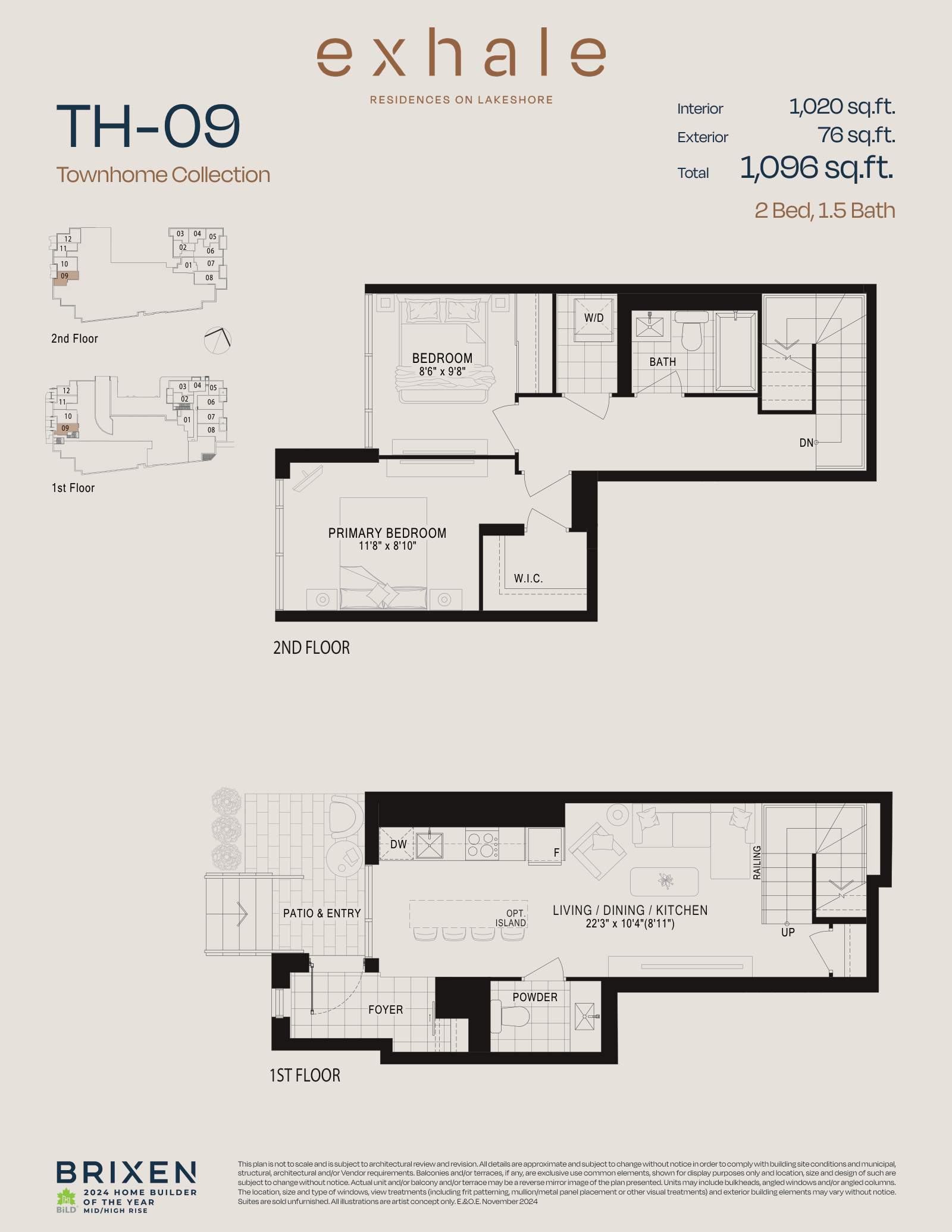 Townhome 8 Floor Plan