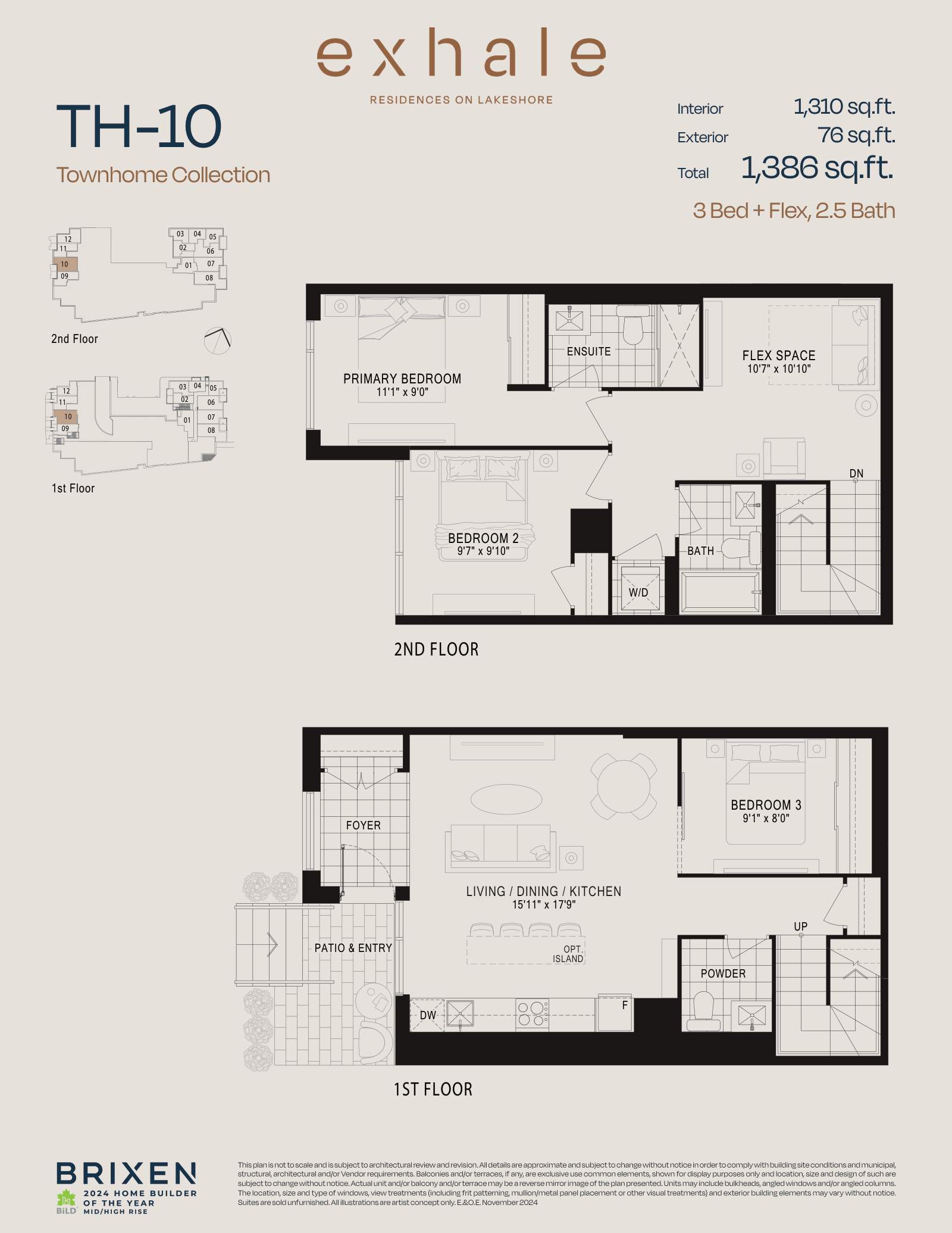 Townhome 9 Floor Plan