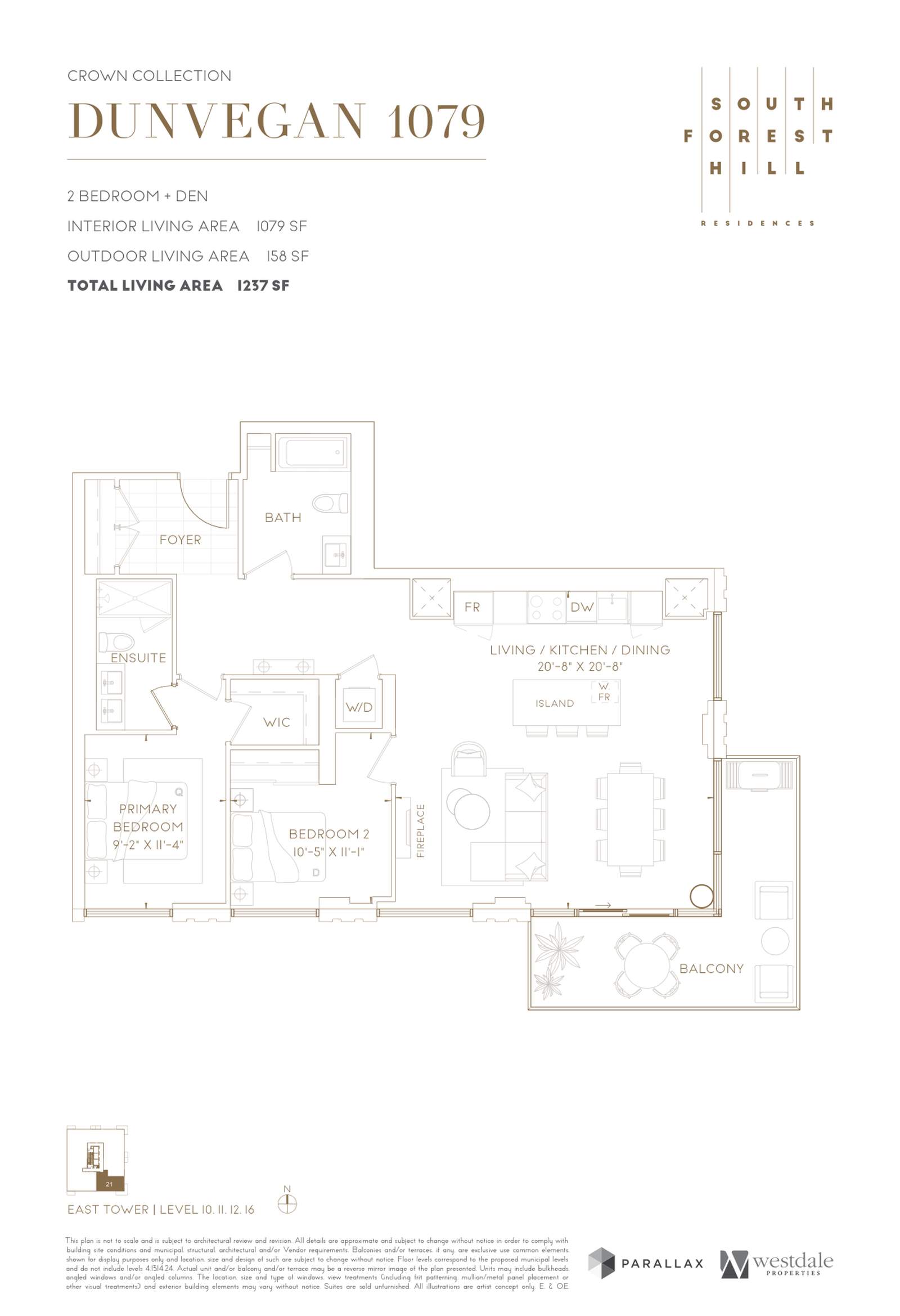 Dunvegan 1079 Floor Plan