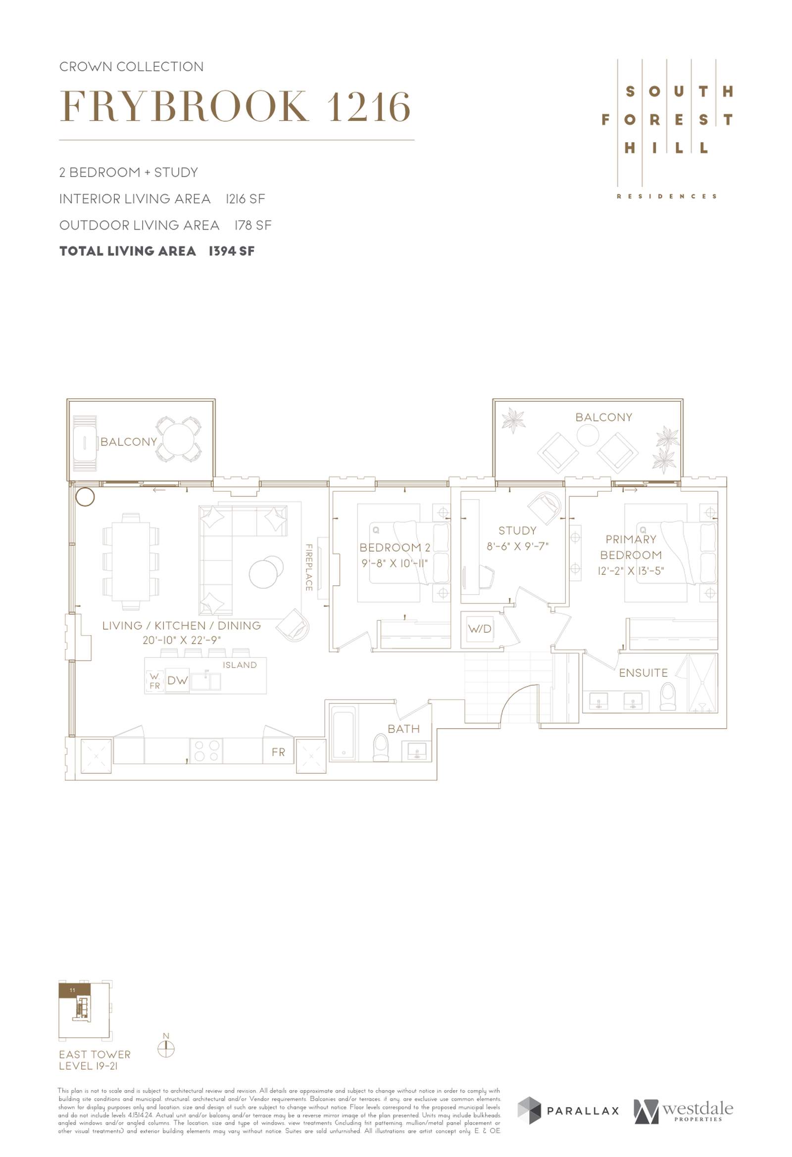Frybrook 1216 Floor Plan