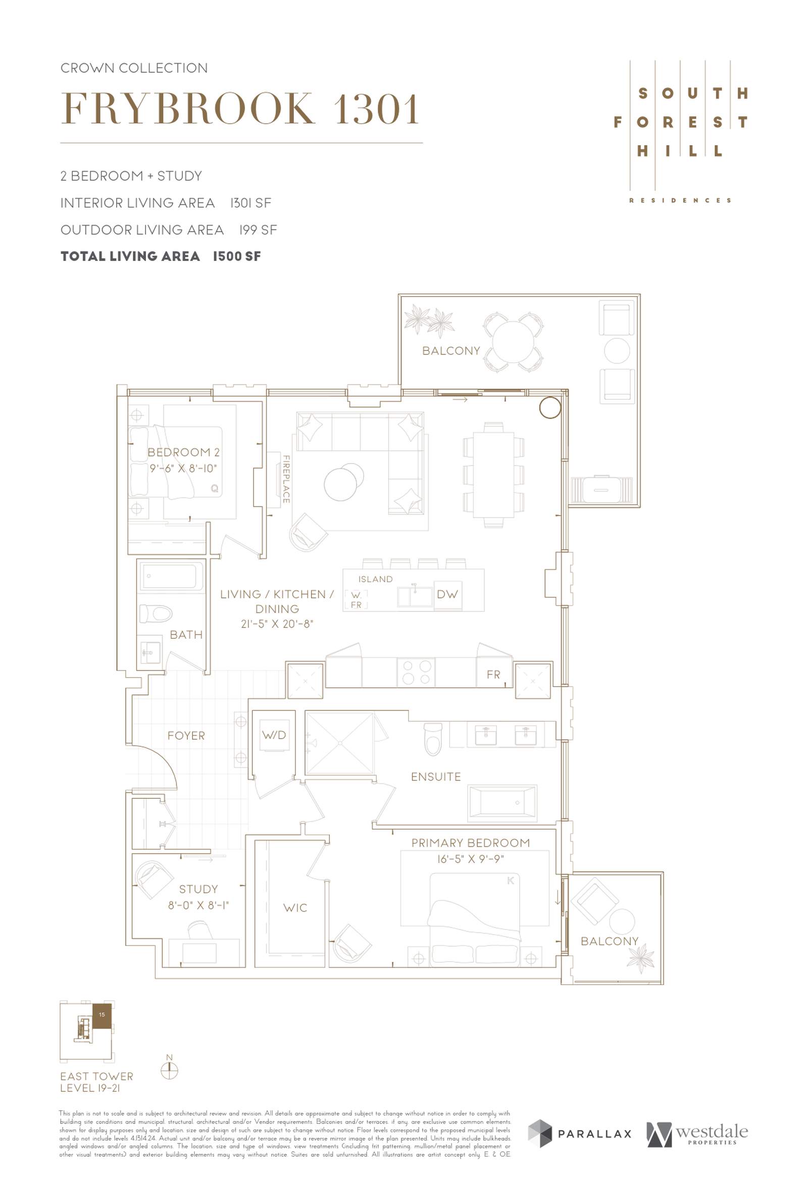 Frybrook 1301 Floor Plan