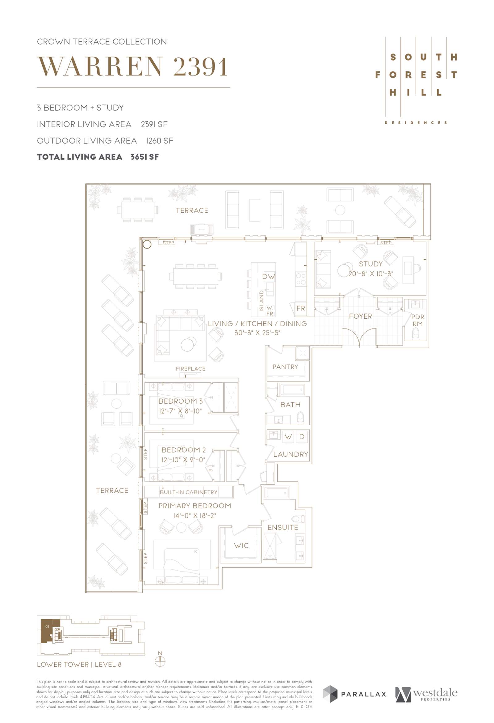 Warren 2391 Floor Plan