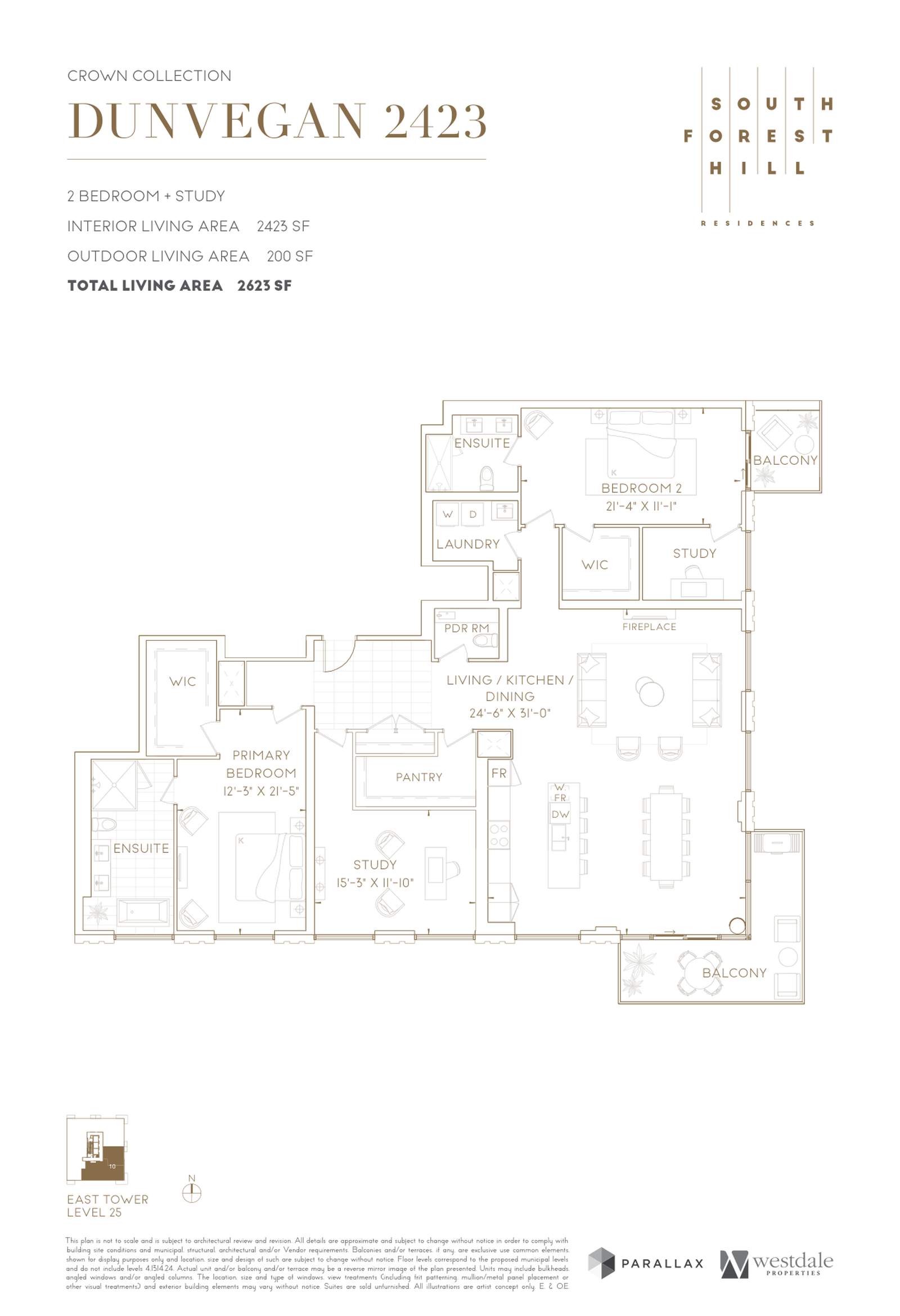 Dunvegan 2423 Floor Plan