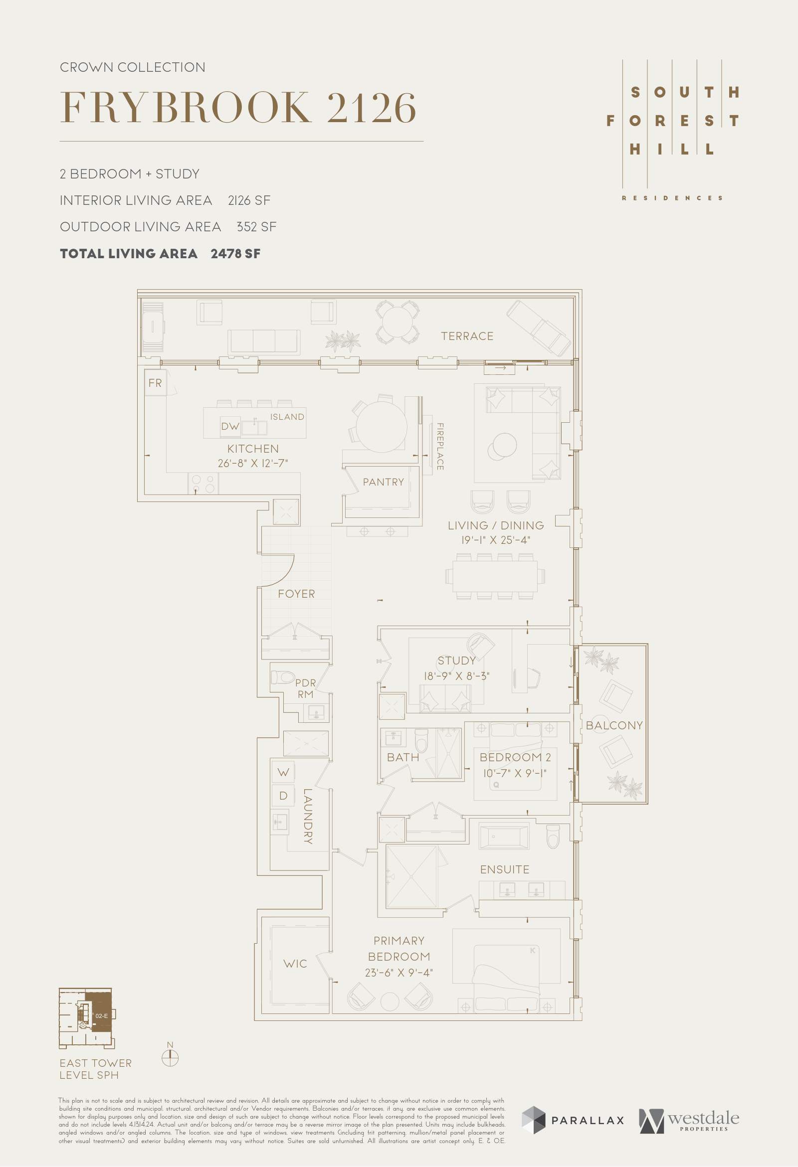 Frybrook 2126 Floor Plan